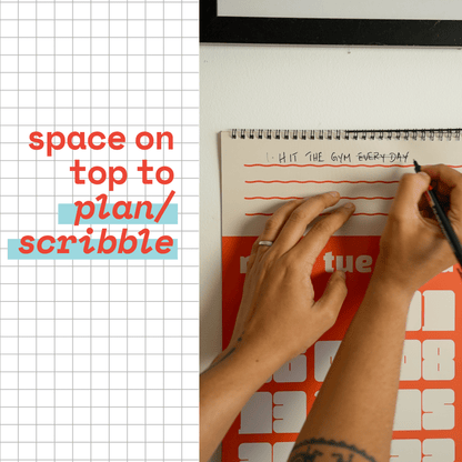 Chunky Days Calendar